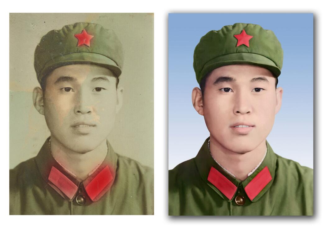 沙依巴克破损照片修复-18