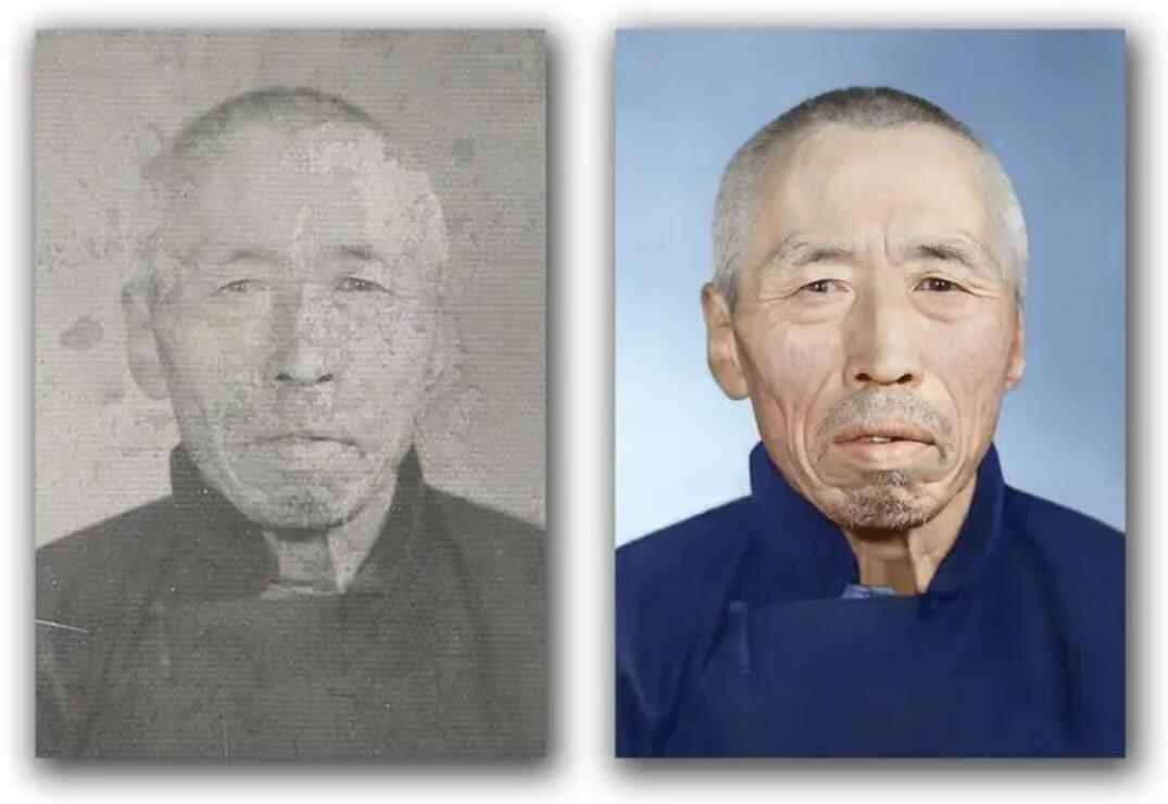 沙依巴克破损照片修复-56